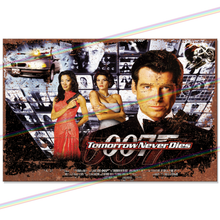 Load image into Gallery viewer, JAMES BOND 007 (TOMORROW NEVER DIES - 1997) 30cm x 20cm MOVIE METAL SIGNS