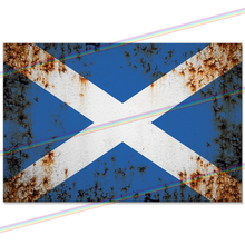 Load image into Gallery viewer, SCOTLAND FLAG 30cm x 20cm METAL SIGNS