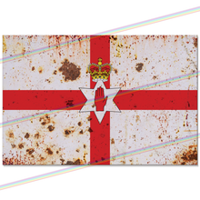 Load image into Gallery viewer, NORTHERN IRELAND FLAG 30cm x 20cm METAL SIGNS