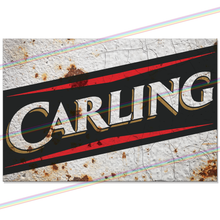 Load image into Gallery viewer, CARLING (LOGO) 30cm x 20cm METAL SIGNS