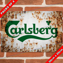 Load image into Gallery viewer, CARLSBERG (LOGO) 30cm x 20cm METAL SIGNS