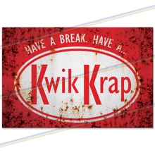 Load image into Gallery viewer, KWIK KRAP 30cm x 20cm METAL SIGNS