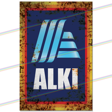Load image into Gallery viewer, ALKI (ALDI PARODY) 30cm x 20cm METAL SIGNS