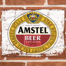 Load image into Gallery viewer, AMSTEL METAL SIGNS