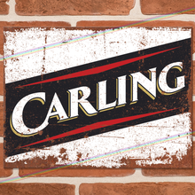 Load image into Gallery viewer, CARLING METAL SIGNS