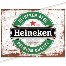 Load image into Gallery viewer, HEINEKEN METAL SIGNS