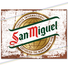Load image into Gallery viewer, SAN MIGUEL METAL SIGNS