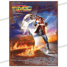 Load image into Gallery viewer, BACK TO THE FUTURE MOVIE METAL SIGNS