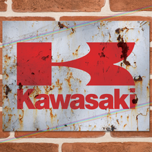 Load image into Gallery viewer, KAWASAKI (LOGO) METAL SIGNS