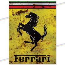 Load image into Gallery viewer, FERRARI (LOGO) METAL SIGNS