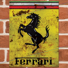 Load image into Gallery viewer, FERRARI (LOGO) METAL SIGNS