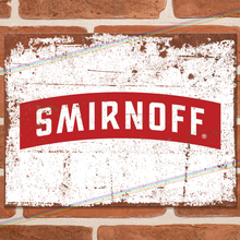 Load image into Gallery viewer, SMIRNOFF METAL SIGNS
