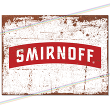 Load image into Gallery viewer, SMIRNOFF METAL SIGNS