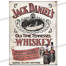 Load image into Gallery viewer, JACK DANIELS (OLD/RETRO) METAL SIGNS