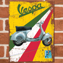 Load image into Gallery viewer, VESPA PIAGGIO METAL SIGNS