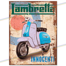 Load image into Gallery viewer, LAMBRETTA (INNOCENTI) METAL SIGNS