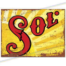 Load image into Gallery viewer, SOL METAL SIGNS