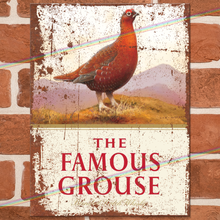 Load image into Gallery viewer, FAMOUS GROUSE METAL SIGNS