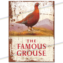 Load image into Gallery viewer, FAMOUS GROUSE METAL SIGNS