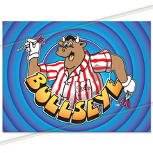 Load image into Gallery viewer, BULLSEYE TV METAL SIGNS