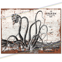 Load image into Gallery viewer, KRAKEN RUM (SHIP) METAL SIGNS