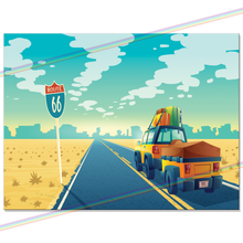 Load image into Gallery viewer, ROUTE 66 JEEP METAL SIGNS