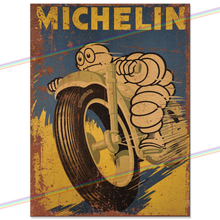 Load image into Gallery viewer, MICHELIN MAN METAL SIGNS