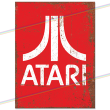 Load image into Gallery viewer, ATARI LOGO METAL SIGNS