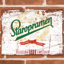 Load image into Gallery viewer, STAROPRAMEN METAL SIGNS
