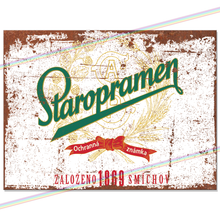 Load image into Gallery viewer, STAROPRAMEN METAL SIGNS