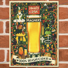 Load image into Gallery viewer, MAGNERS MIGHTY CRAIC METAL SIGNS