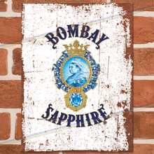 Load image into Gallery viewer, BOMBAY SAPPHIRE METAL SIGNS