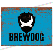Load image into Gallery viewer, BREWDOG METAL SIGNS