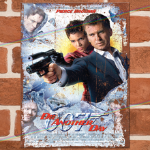 Load image into Gallery viewer, JAMES BOND 007 DIE ANOTHER DAY MOVIE METAL SIGNS
