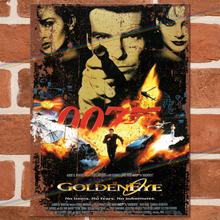 Load image into Gallery viewer, JAMES BOND 007 GOLDENEYE MOVIE METAL SIGNS