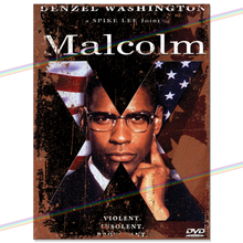 Load image into Gallery viewer, MALCOLM X MOVIE METAL SIGNS