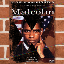 Load image into Gallery viewer, MALCOLM X MOVIE METAL SIGNS