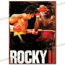 Load image into Gallery viewer, ROCKY 2 MOVIE METAL SIGNS