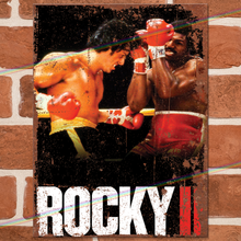 Load image into Gallery viewer, ROCKY 2 MOVIE METAL SIGNS