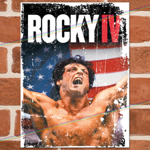 Load image into Gallery viewer, ROCKY 4 MOVIE METAL SIGNS