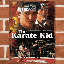 Load image into Gallery viewer, THE KARATE KID MOVIE METAL SIGNS