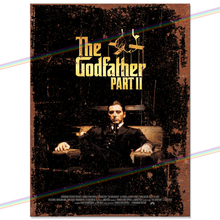 Load image into Gallery viewer, THE GODFATHER PART 2 MOVIE METAL SIGNS