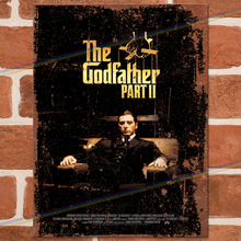 Load image into Gallery viewer, THE GODFATHER PART 2 MOVIE METAL SIGNS