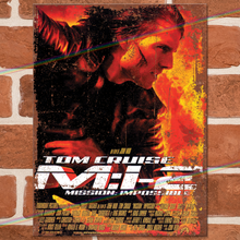Load image into Gallery viewer, MISSION IMPOSSIBLE 2 MOVIE METAL SIGNS
