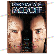 Load image into Gallery viewer, FACE OFF MOVIE METAL SIGNS
