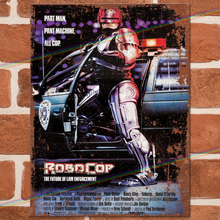 Load image into Gallery viewer, ROBOCOP MOVIE METAL SIGNS