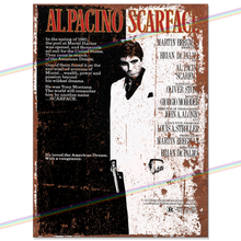 Load image into Gallery viewer, SCARFACE MOVIE METAL SIGNS
