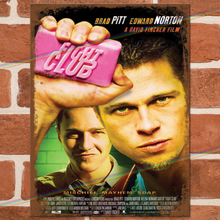 Load image into Gallery viewer, FIGHT CLUB MOVIE METAL SIGNS