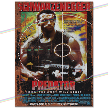 Load image into Gallery viewer, PREDATOR MOVIE METAL SIGNS