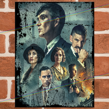 Load image into Gallery viewer, PEAKY BLINDERS (CHARACTERS) METAL SIGNS